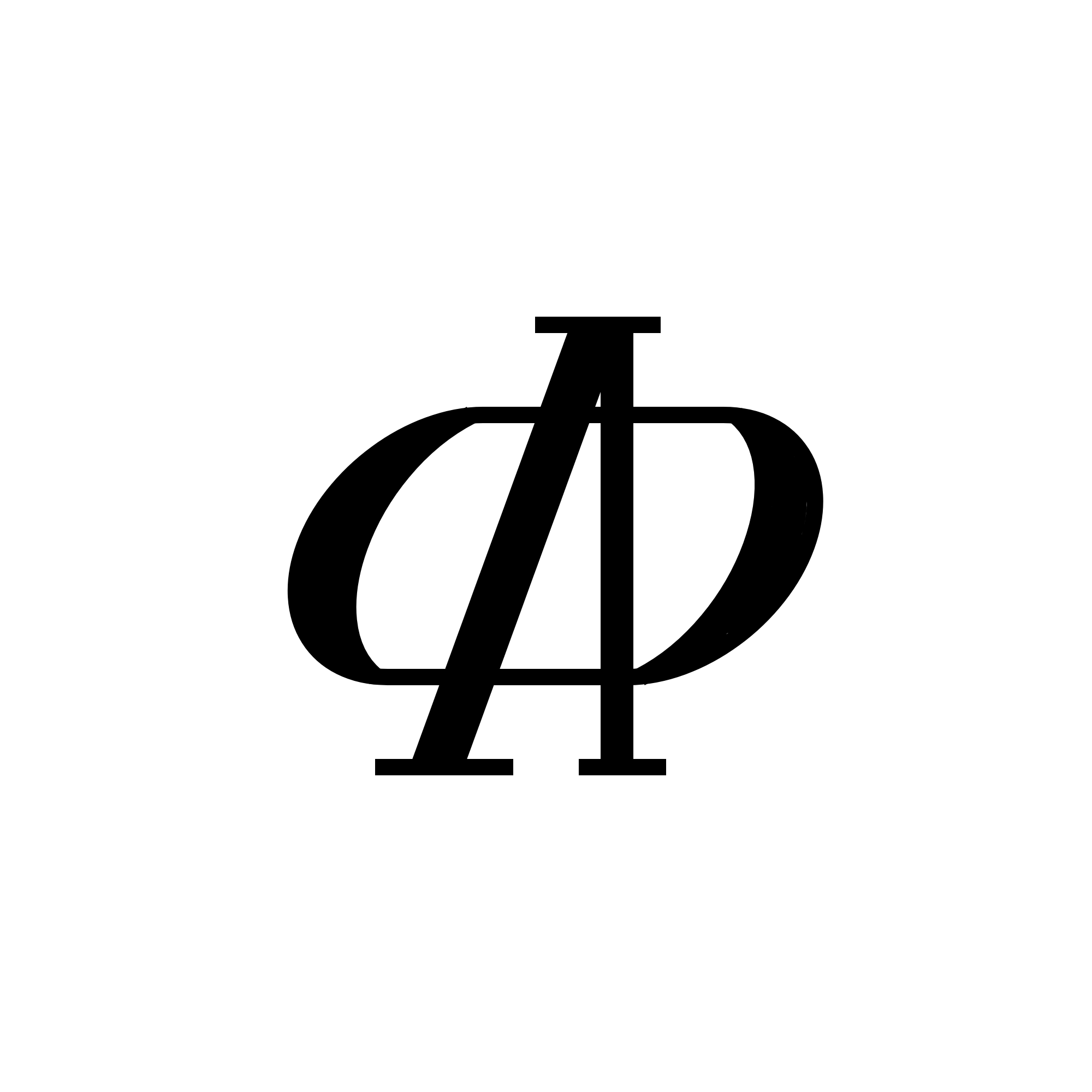 Phi + A Logo